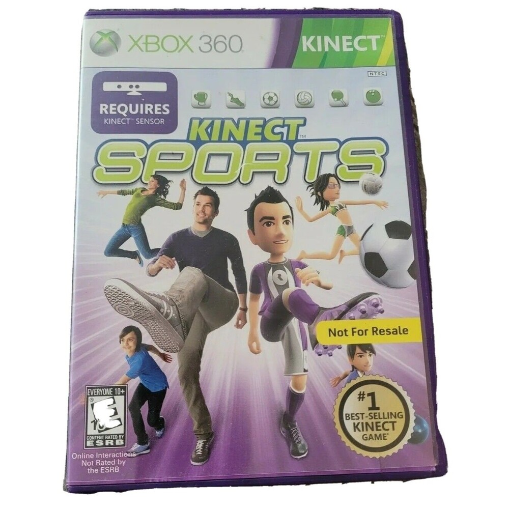 XBOX 360 Kinect Sports (Microsoft Xbox 360, 2010) XBOX GAME Gaming